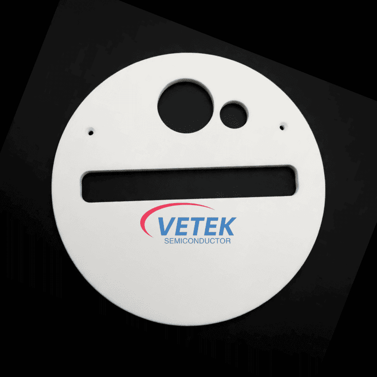 Kõrge puhtusastmega läbipaistmatu kvartskilp ja katik MOCVD jaoks